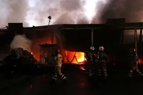 آتش‌سوزی شدید در دهکده آبی پارس