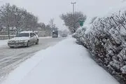 هشدار برف سنگین برای مشهد