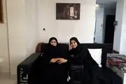 سفیر فلسطین به دیدار دختر امام رفت