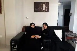 سفیر فلسطین به دیدار دختر امام رفت