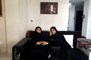 سفیر فلسطین به دیدار دختر امام رفت