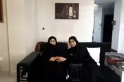سفیر فلسطین به دیدار دختر امام رفت