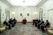 فرستاده رئیس جمهور ترکمنستان با پیام ویژه به ایران آمد