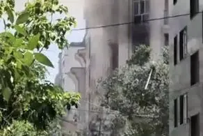 تصویری از حمله امروز اسرائیل به منطقه گیشا