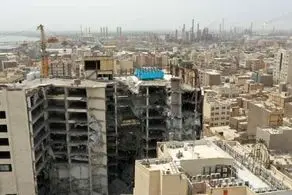 احتمال ریزش قسمت دیگری از ساختمان متروپل آبادان