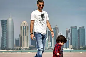 جشن تولد عاشقانه مجتبی جباری و همسرش/ عکس