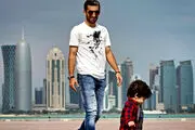 جشن تولد عاشقانه مجتبی جباری و همسرش/ عکس
