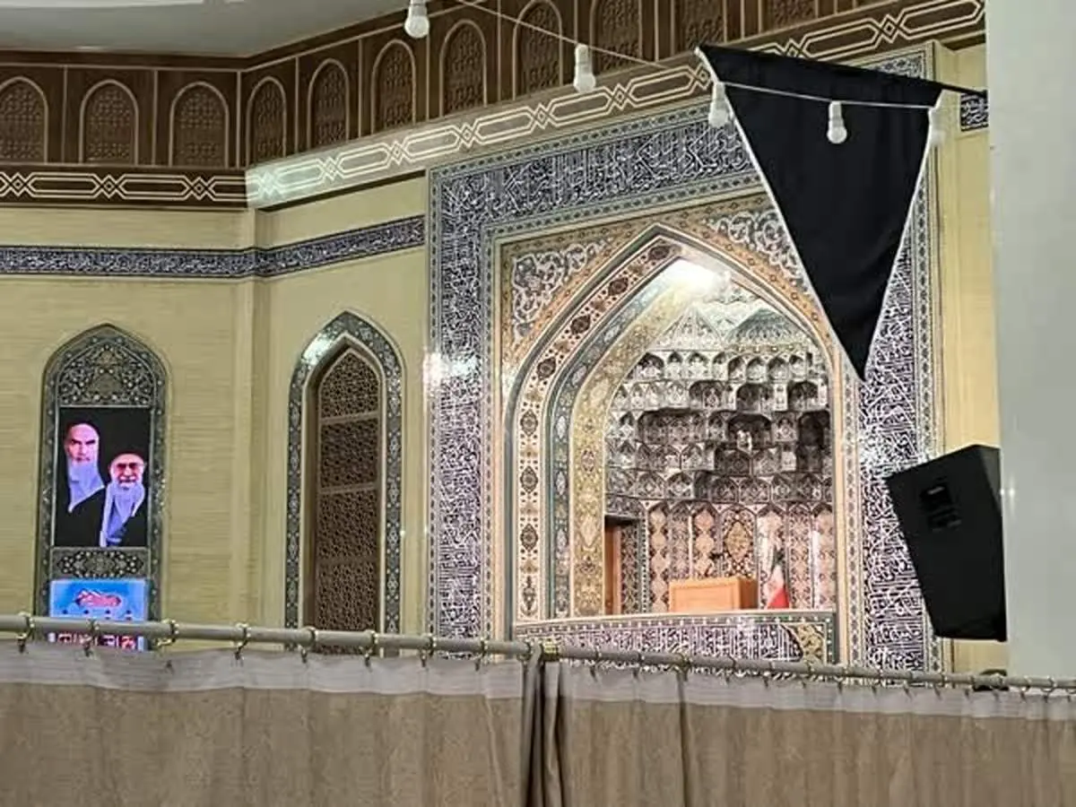 حال و هوای متفاوت نماز جمعه تبریز در پی شهادت آیت الله آل هاشم + ببینید