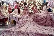 لباس جنجالی عروس همه جا را منفجر کرد+ عکس