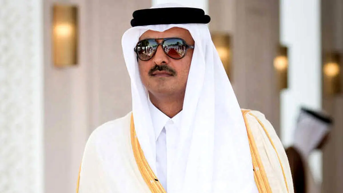 امیر قطر وارد تهران شد