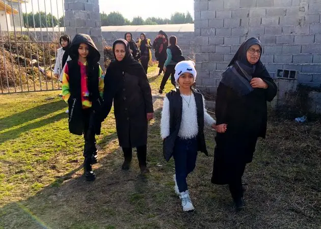 همایش پیاده روی خانوادگی در روستای  اسکنده سرخ رود