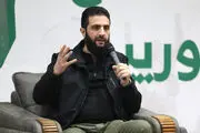 الجولانی: به‌دنبال جنگ با اسرائیل نیستیم