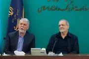 بازدید پزشکیان از وزارت فرهنگ و ارشاد اسلامی/ برخی تصور می‌کردند با تشدید تهدیدها مردم ایران از صحنه خارج خواهند شد