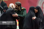 تصویری از زینب سلیمانی در اجتماع بزرگ + ببینید 