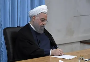 پیام تسلیت دکتر روحانی به عباس آخوندی