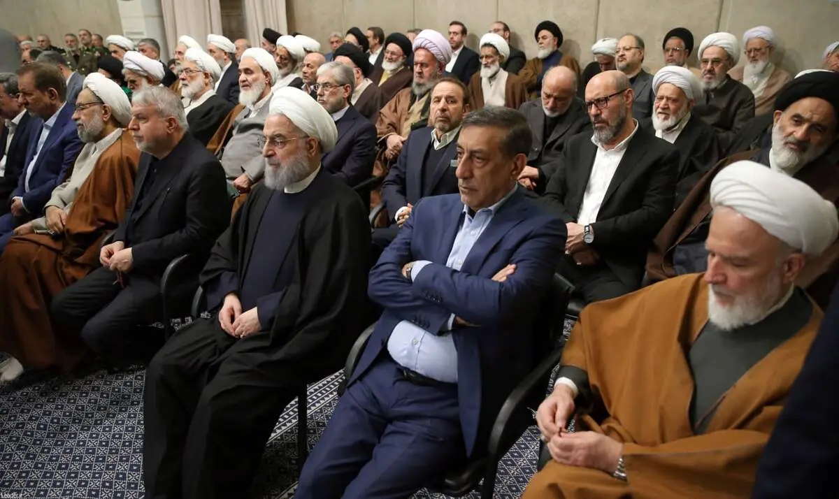 حضور حسن روحانی در دیدار امروز با رهبر انقلاب + عکس 