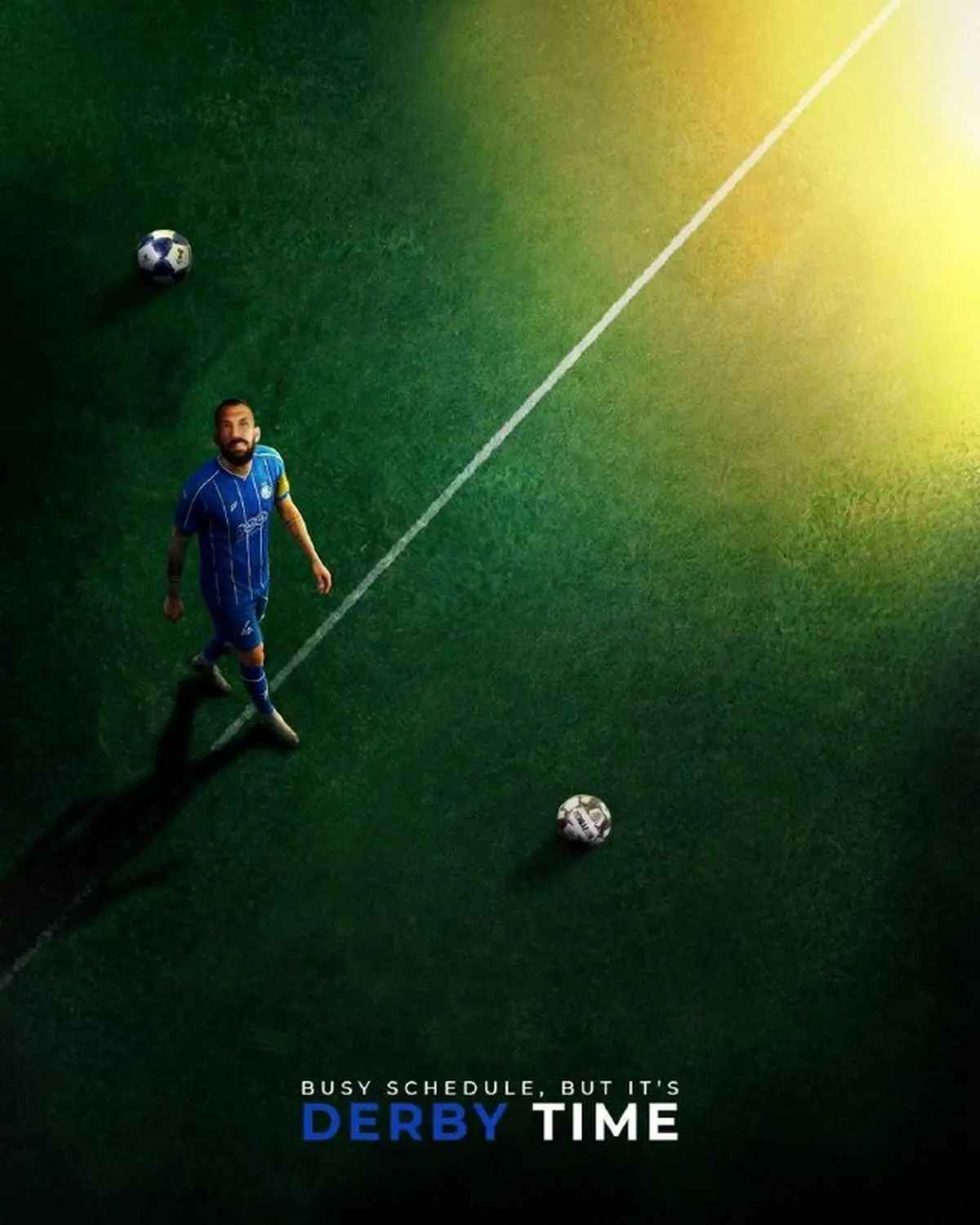 پوستر جنجالی استقلال در جواب کری پرسپولیس