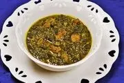  طرز تهیه قلیه اسفناج؛ غذای خوشمزه و مقوی