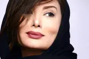 زیبایی خیره کننده نگار فروزنده با موهای بلوند در مکانی خاص!/ عکس