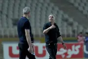 درگیری سرمربی جنجالی لیگ برتری با یک بازیکن