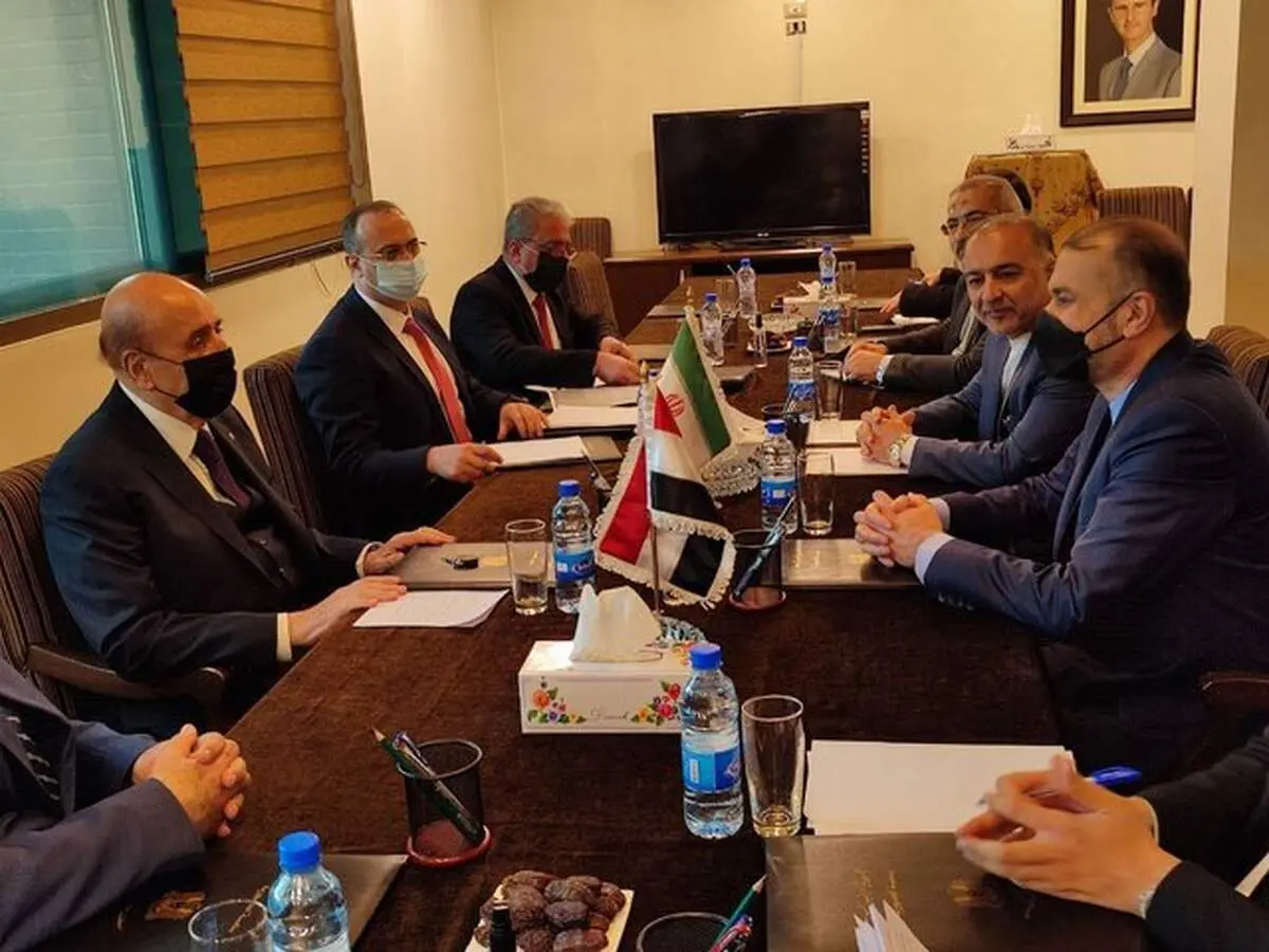 امیرعبداللهیان با «علی مملوک» دیدار کرد 