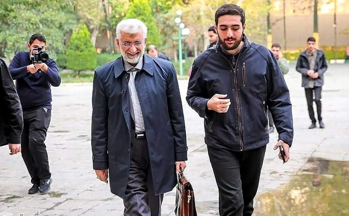 برهم زننده سخنرانی پزشکیان یار سعید جلیلی درآمد + عکس 
