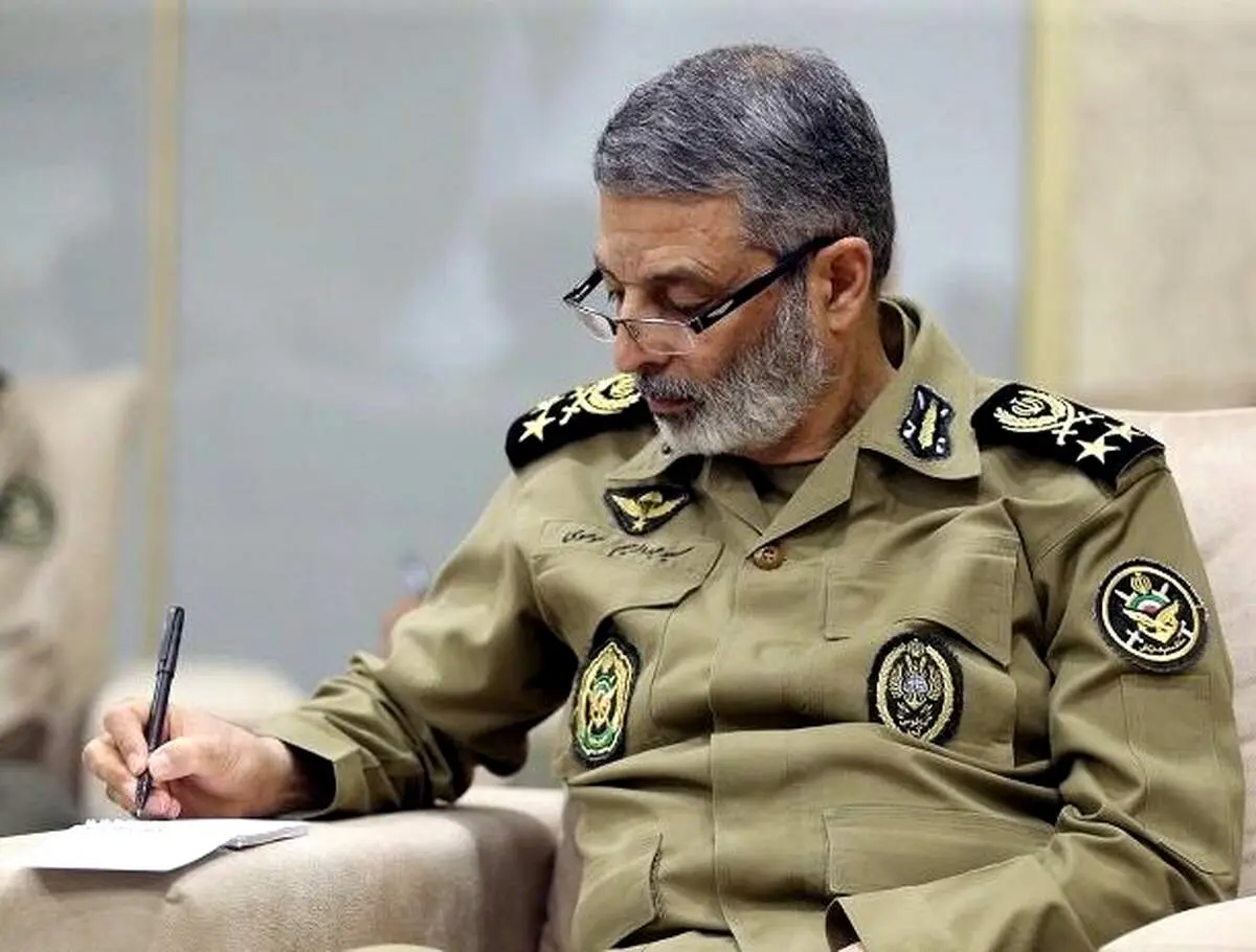 فرمانده ارتش پیام داد 