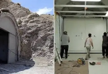 واکنش روابط عمومی هوافضای سپاه به انتشار تصاویری منتسب به تونل‌های موشکی سپاه در دل کوه