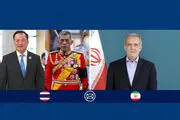 پیام پزشکیان به پادشاه و نخست وزیر تایلند 
