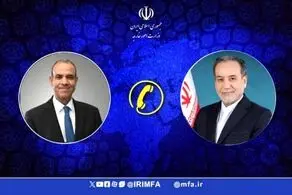 رایزنی تلفنی وزرای امور خارجه ایران و مصر