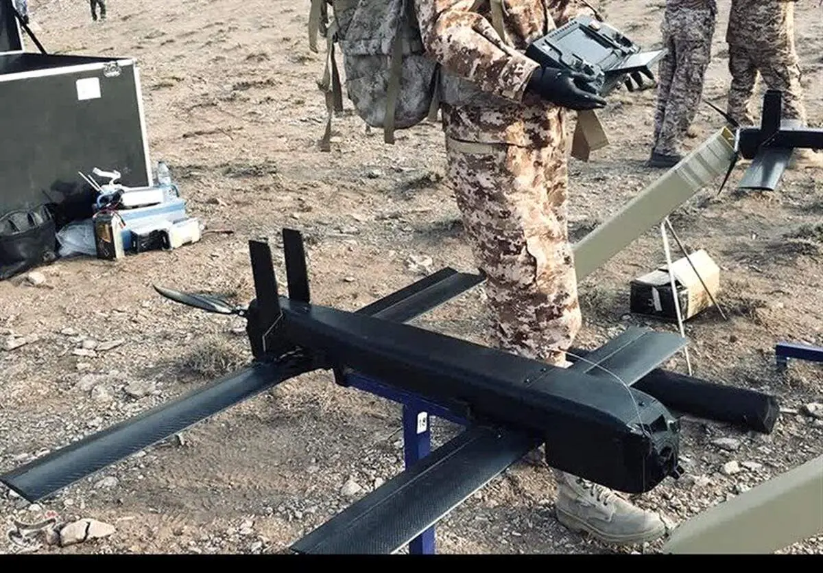 پهپاد انتحاری کوچک جثه سپاه پاسداران طوفان به پا کرد+ببینید 