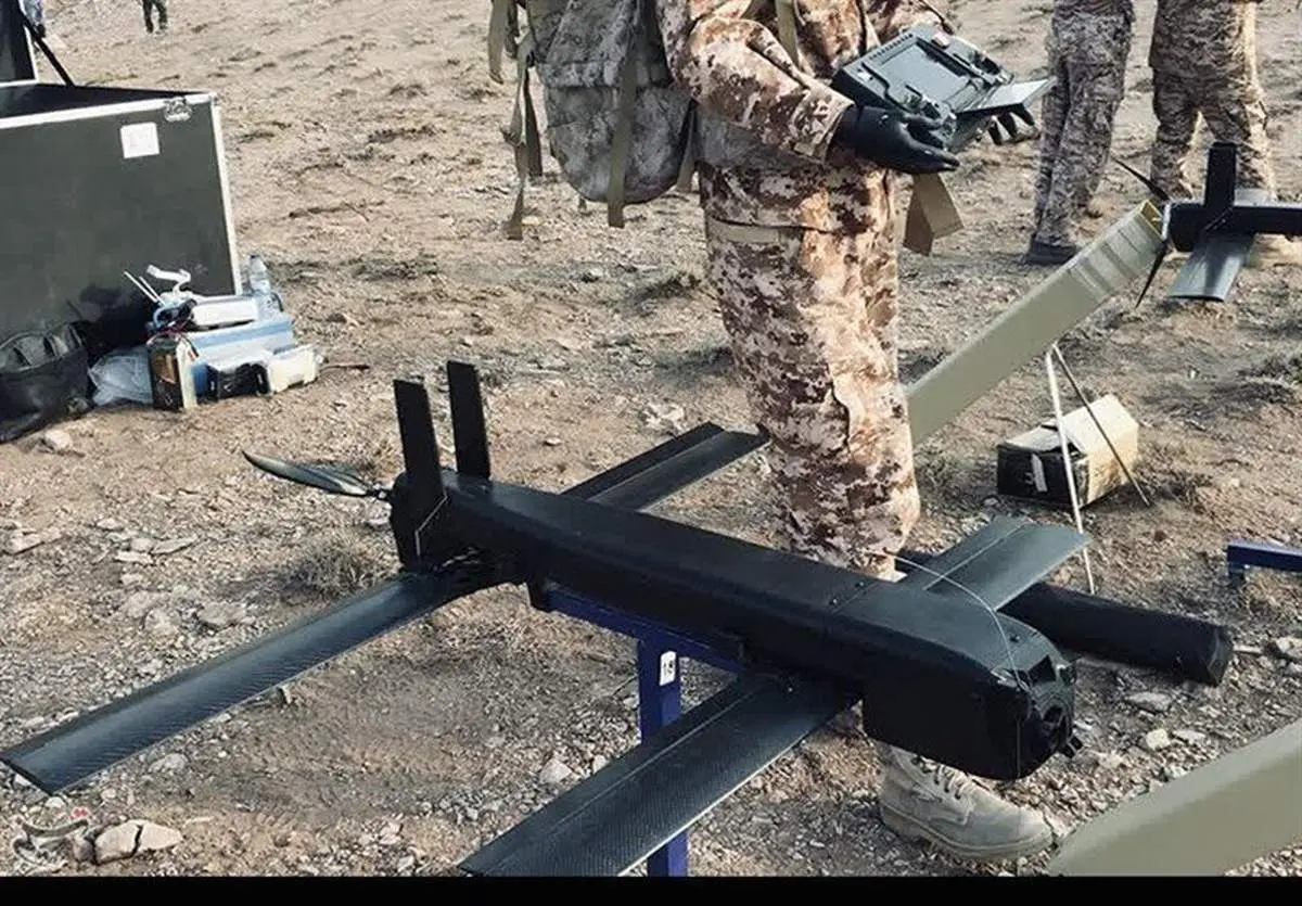 پهپاد انتحاری کوچک جثه سپاه پاسداران طوفان به پا کرد+ببینید