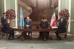 امضای ۹ یادداشت تفاهم و سند همکاری بین ایران و قزاقستان