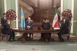 امضای ۹ یادداشت تفاهم و سند همکاری بین ایران و قزاقستان