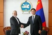 تسلیم استوار نامه سفیر ایران به رئیس جمهور مغولستان و دیدارهای دوجانبه  