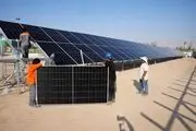 آغاز نصب پنل‌های خورشیدی در نیروگاه ۱۵.۲ مگاواتی شرکت پالایش گاز بیدبلند خلیج‌فارس
