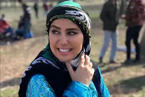  استایل مشکی و شیک شیرین نون خ با کلاه پاپیونی/ ببینید