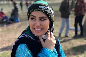  استایل مشکی و شیک شیرین نون خ با کلاه پاپیونی/ ببینید