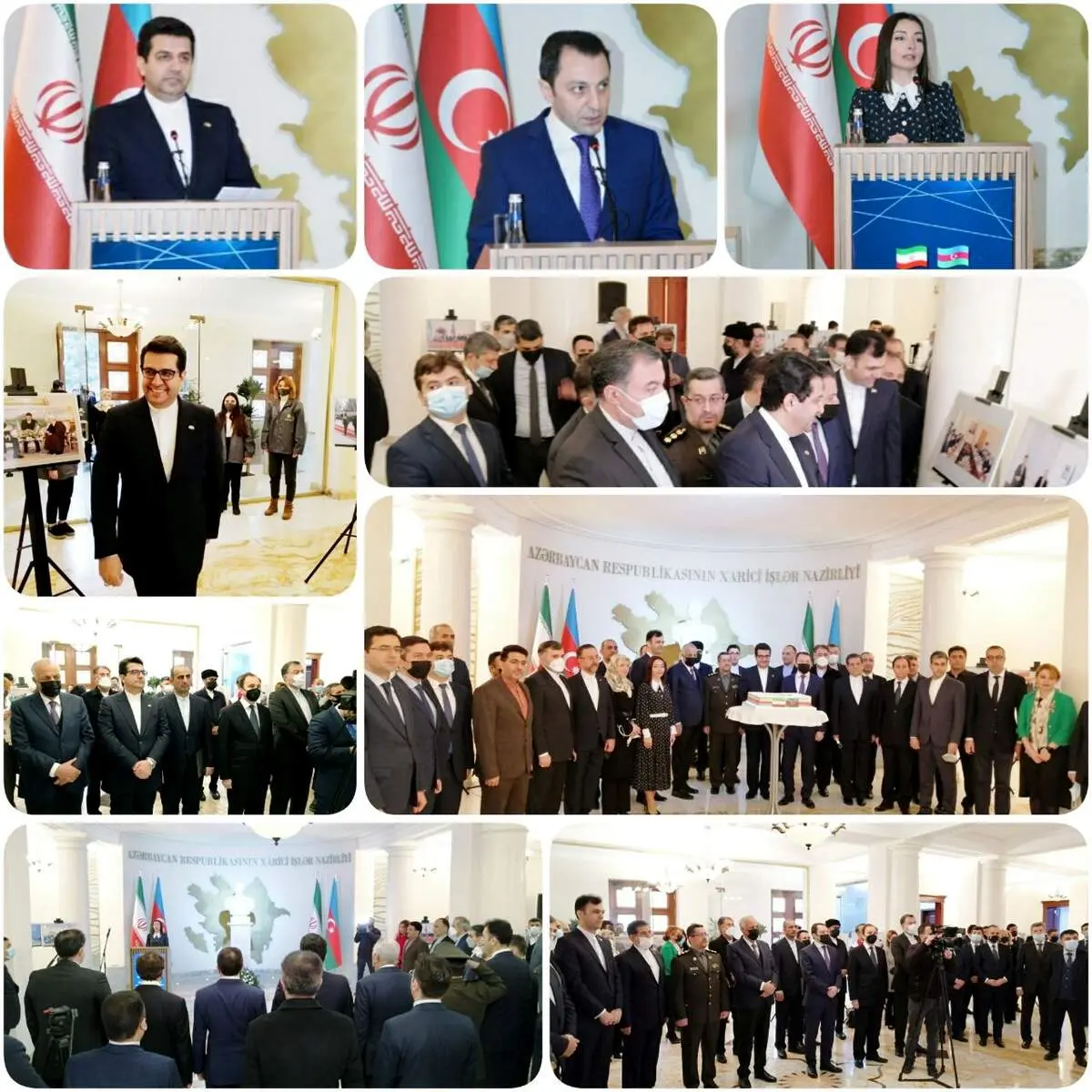 سی امین سالگرد برقراری روابط دیپلماتیک ایران و آذربایجان گرامی داشته شد