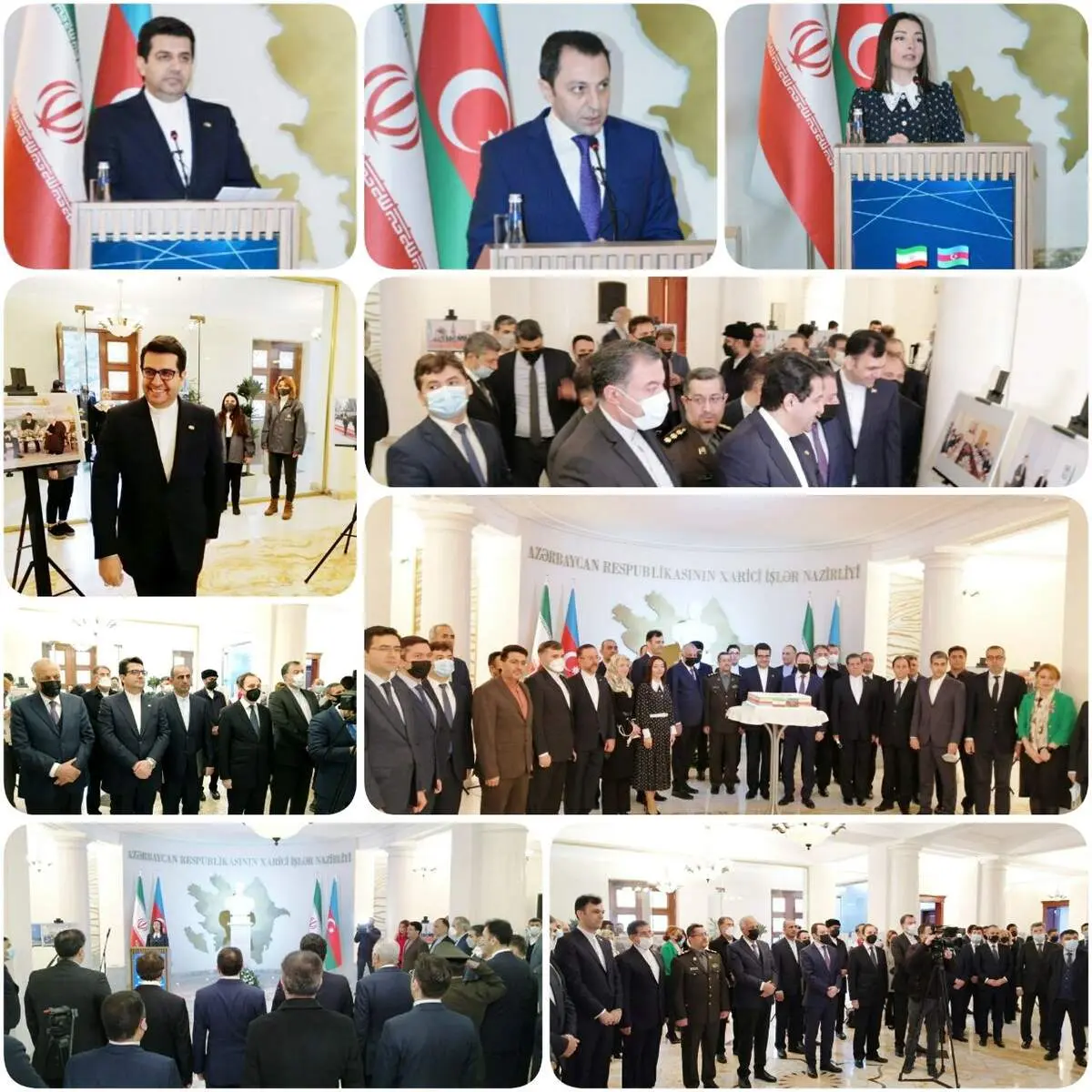 سی امین سالگرد برقراری روابط دیپلماتیک ایران و آذربایجان گرامی داشته شد