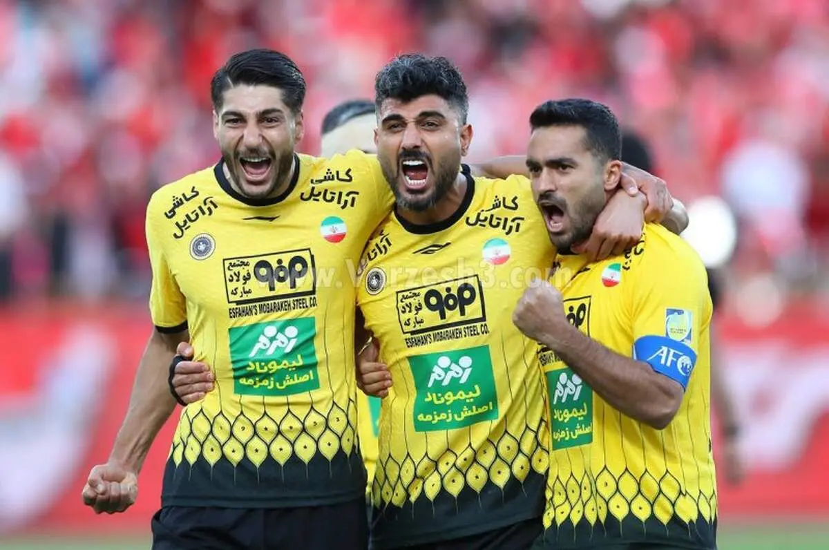 سپاهان زهرش را ریخت؛ پوستر جنجالی اصفهانی ها پس از برد مقابل پرسپولیس + عکس