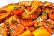 طرز تهیه خوراک بادمجان و مرغ ویژه افطار