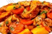  طرز تهیه خوراک بادمجان و مرغ ویژه افطار