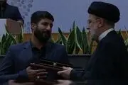 تقدیر رئیسی از فرزاد بادپا + عکس