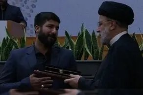 تقدیر رئیسی از فرزاد بادپا + عکس