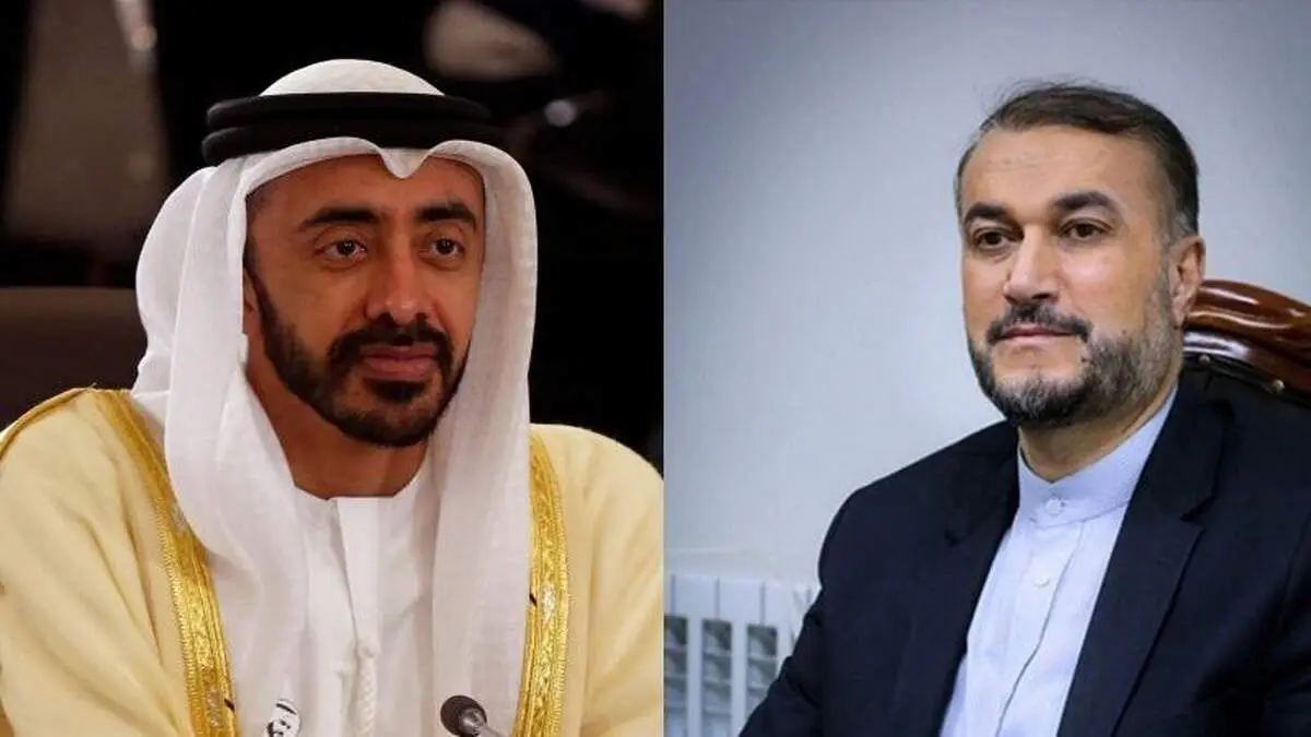 گفتگوی مهم امیرعبداللهیان با همتای اماراتی 