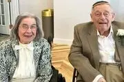 دادماد 100ساله و عروس 102 ساله +عکس