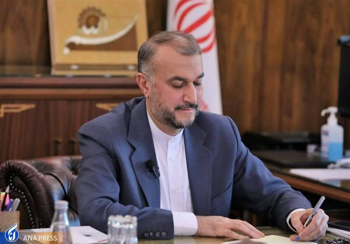 نامه وزیر خارجه ایران به دبیرکل سازمان همکاری شانگهای