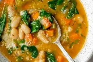 سوپ سبزیجات لوبیاسفید، پیش‌غذای خوشمزه و سالم
