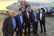 استقلال با پرواز بین المللی به عربستان رسید؛ ورود با شکوه آبی ها به ریاض
